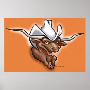 Little Longhorn Poster