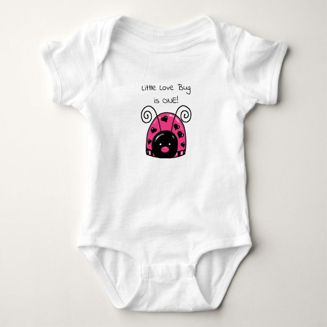 Little Love Bug baby shirt (Front)