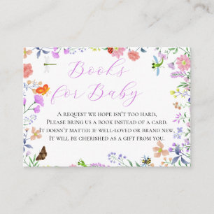 Little Love Bug Books for Baby Enclosure Card