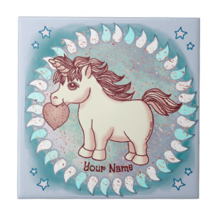 Little Love Unicorn Tile