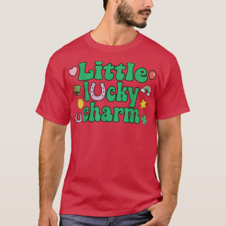 Little Lucky Charm Retro St Patricks Day Irish Sha T-Shirt