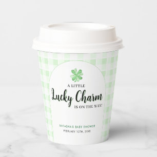 Little Lucky Charm   St Patrick's Day Baby Shower Paper Cups
