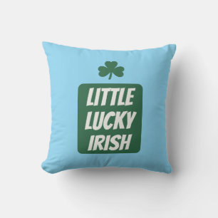 Little Lucky Irish Cute Family St Patrick’s Day Cushion