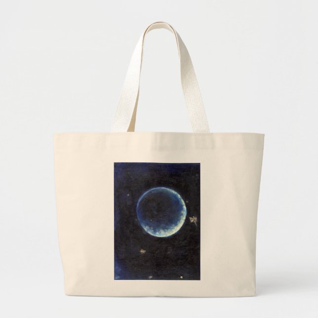 Little Lune 2014 Large Tote Bag (Front)