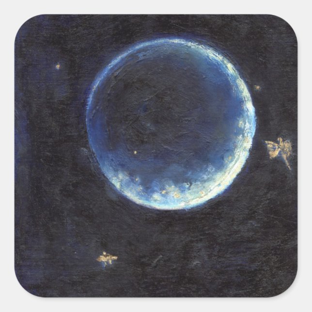 Little Lune 2014 Square Sticker (Front)