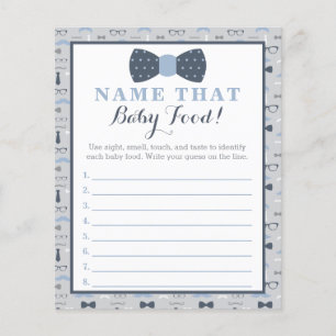 Little Man Baby Shower Game, Baby Food, Diaper