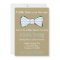 Little Man Bow Tie Baby Shower Invite