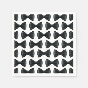 Little Man Bow Tie Themed Baby Shower Napkin
