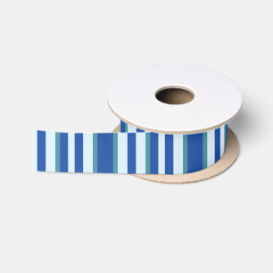 Little Man Boy's 1st Birthday Party Satin Ribbon