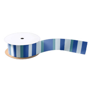 Little Man Boy's 1st Birthday Party Satin Ribbon