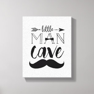 Little Man Cave Canvas Print
