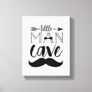 Little Man Cave Canvas Print