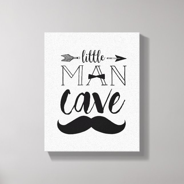 Little Man Cave Canvas Print (Front)