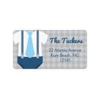 Little Man Diaper Raffle Baby Shower Address