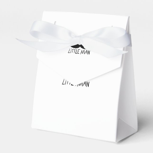 Little Man Favour Box (Front Side)
