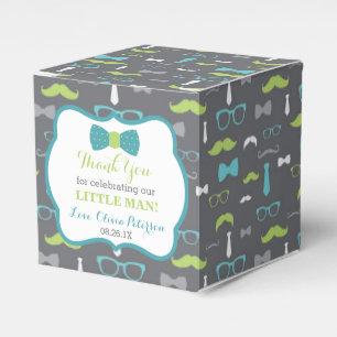 Little Man Favour Box, Baby Shower Favour Box
