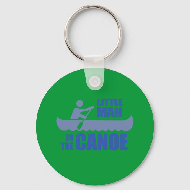 Little man in the canoe key ring (Front)