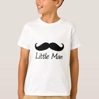 Little Man Moustache Chevron Cute Boys T-Shirt