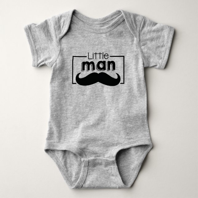 Little Man - Onsie Baby Bodysuit (Front)