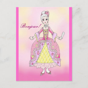 Little Marie Antoinette postcard