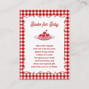 Little Meatball Books for Baby Enclosure Card
