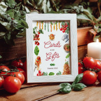 Little Meatball Pasta Baby Shower Cards Gifts