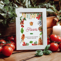 Little Meatball Pasta Baby Shower Favors
