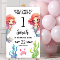 Little Mermaid Birthday Welcome 