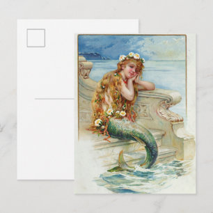 Little Mermaid, by Hans Christian Andersen Postcard