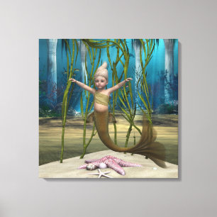 Little Mermaid Canvas Print