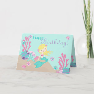 Little Mermaid Card 2C Blond