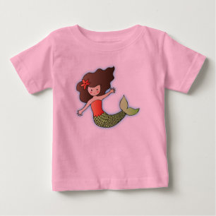 Little Mermaid for Kids Baby T-Shirt
