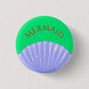 Little Mermaid Inspired 3 Cm Round Badge