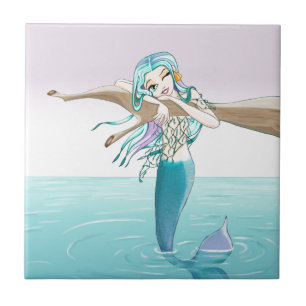 Little Mermaid Items Tile