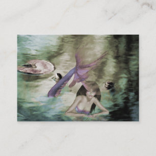 Little Mermaid Mini Print Business Card