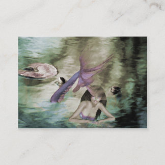 Little Mermaid Mini Print Business Card
