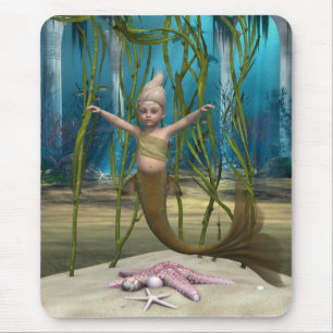 Little Mermaid Mouse Mat