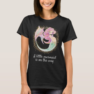 Little Mermaid on the way Pregnant  T-Shirt