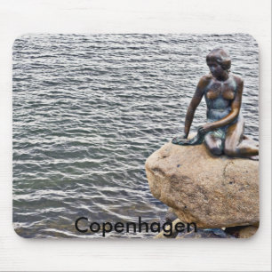 Little Mermaid Statue, Copenhagen Mouse Mat