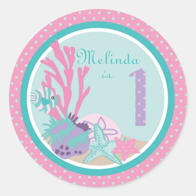 Little Mermaid Sticker 1 (Front)