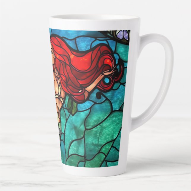 Little Mermaid sublimation-34765 Latte Mug (Right)