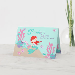 Little Mermaid TY Card 2 Auburn