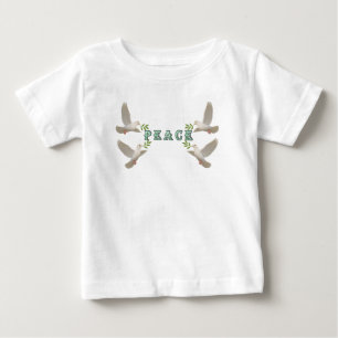 Little Messenger of Peace Baby T-Shirt