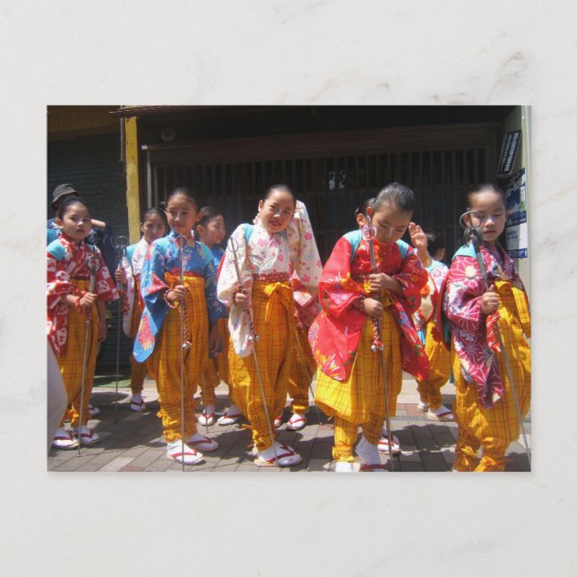 Little Messengers of God Postcard (Front)