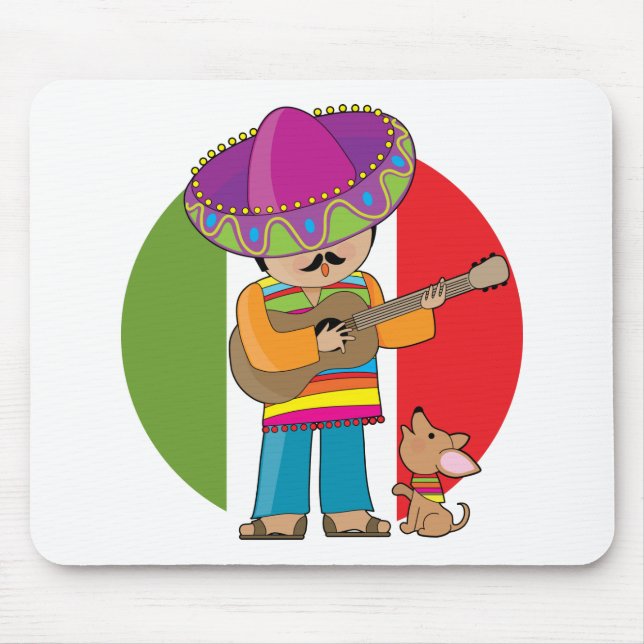 Little Mexico Mouse Mat (Front)