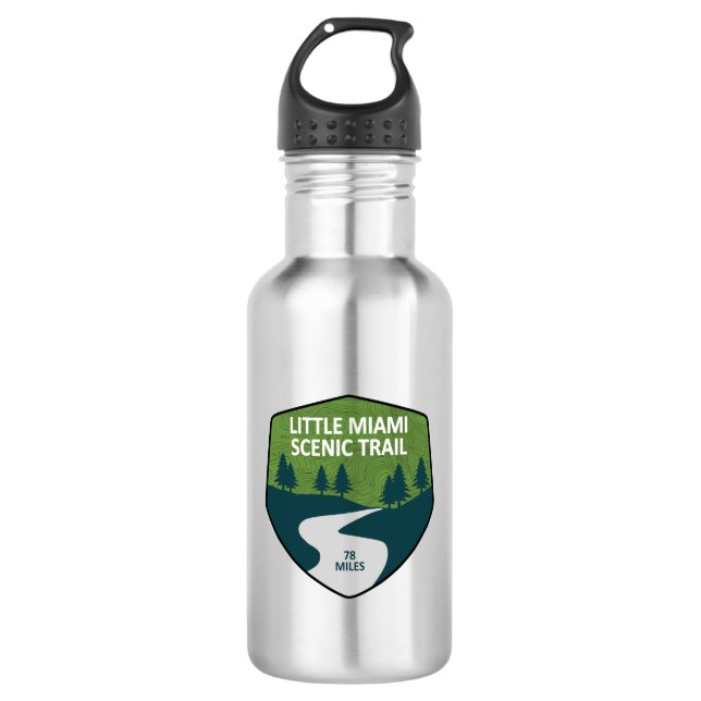 Little Miami Scenic Trail 532 Ml Water Bottle (Front)