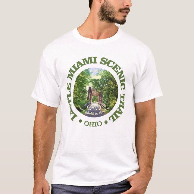 Little Miami Scenic Trail (cycling c) T-Shirt (Front)