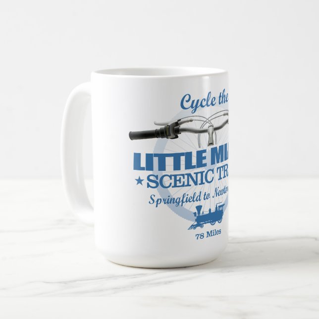 Little Miami Scenic Trail (H2) Coffee Mug (Front Left)