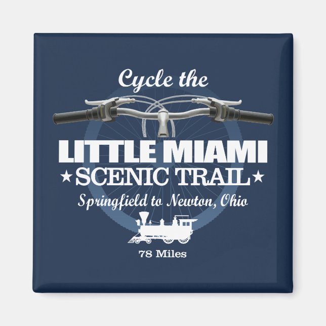 Little Miami Scenic Trail (H2) Magnet (Front)