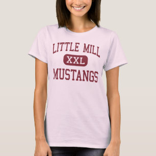 Little Mill - Mustangs - Middle - Cumming Georgia T-Shirt
